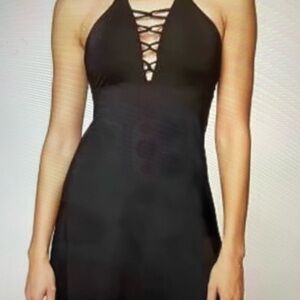❤️ ATHLETA LOOP BLACK SWIM DRESS SIZE SMALL NEW